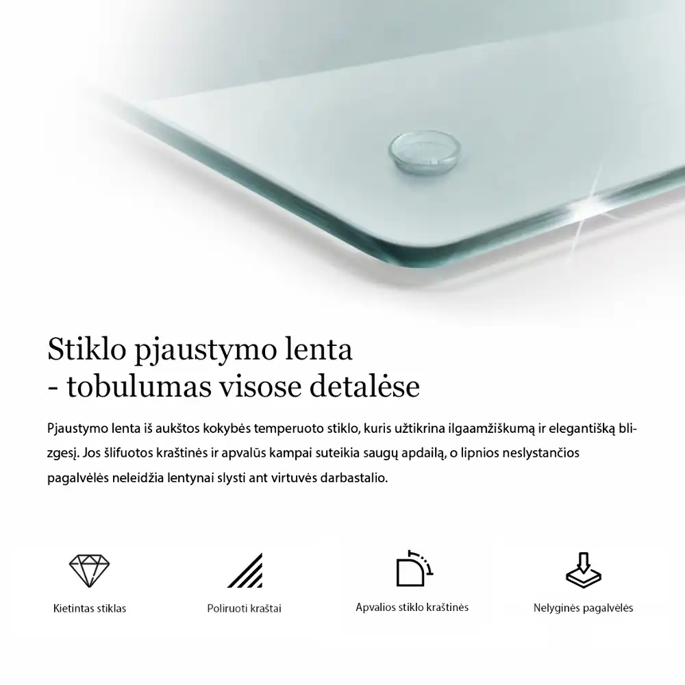 Transparentní obdélníkový kryt na varnou desku