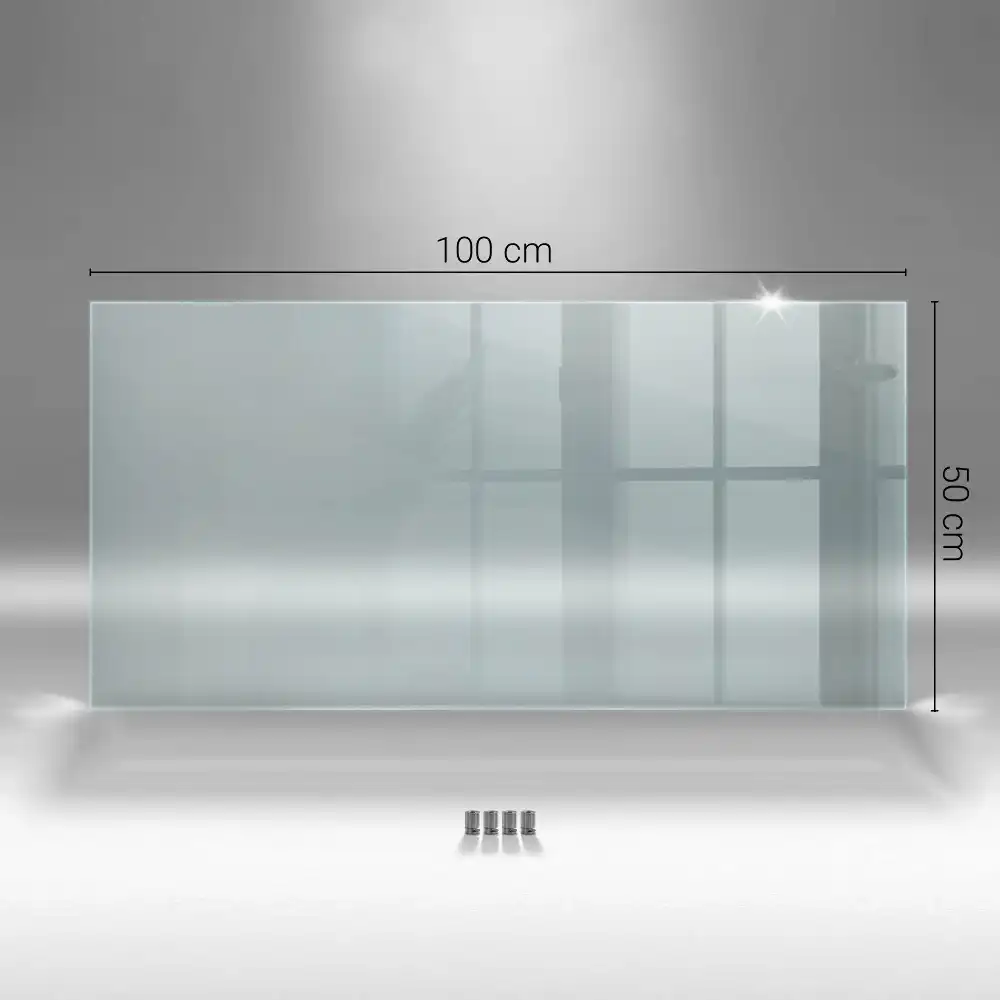 Transparentní kuchyňský panel