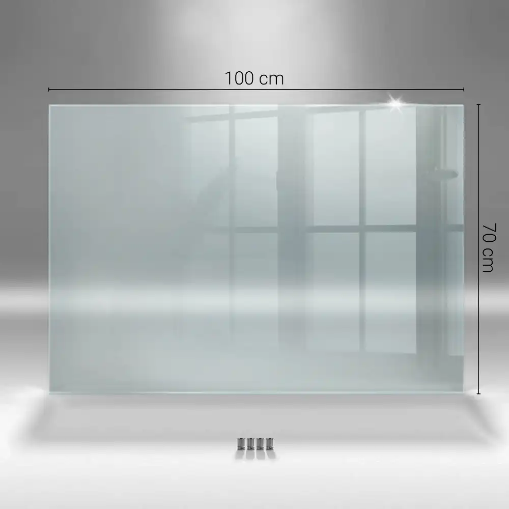 Transparentní kuchyňský panel