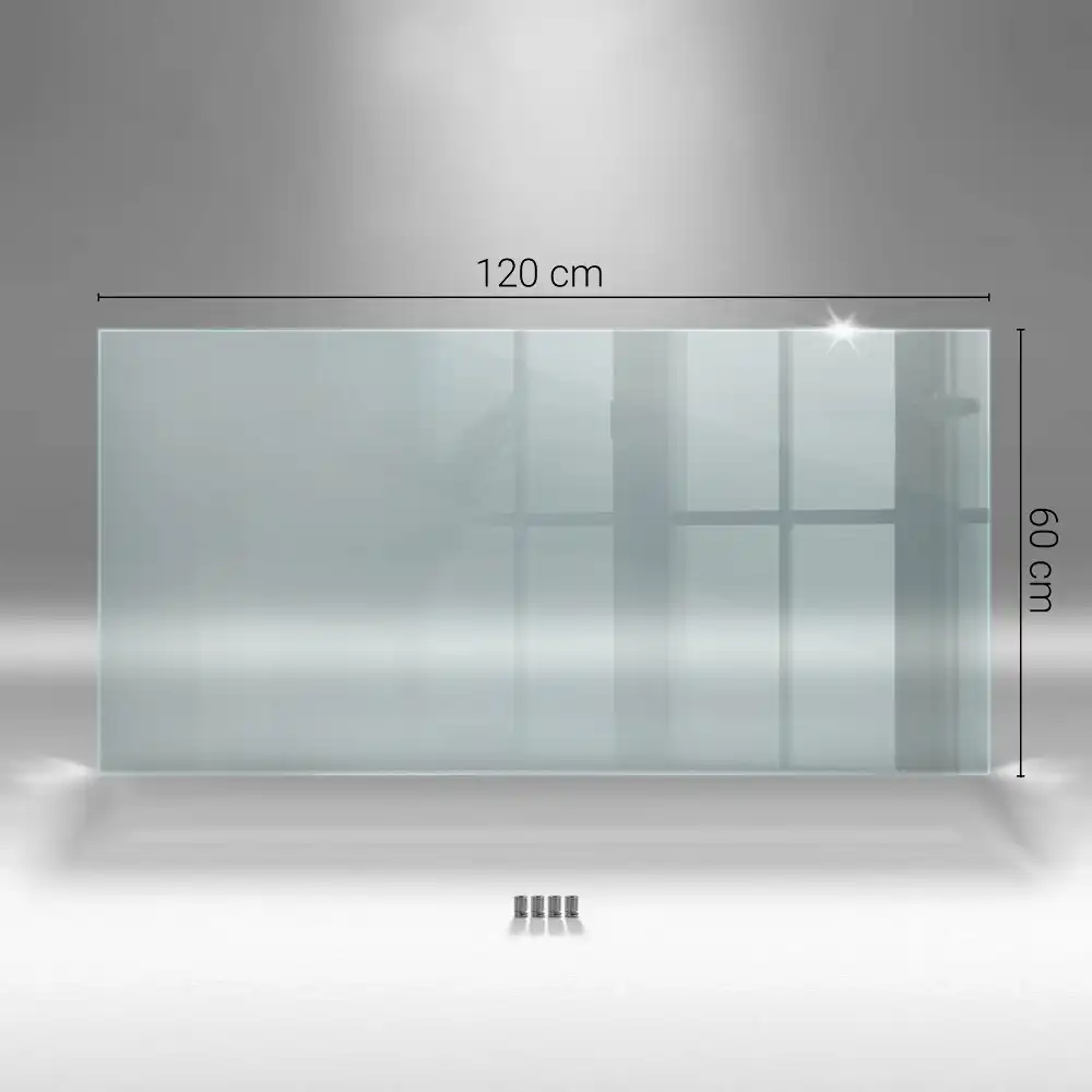 Transparentní kuchyňský panel