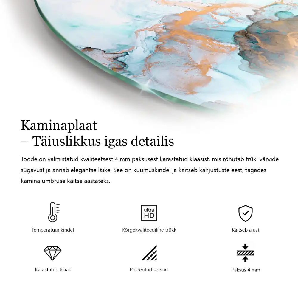 Kulatá podložka před krb šedá barva