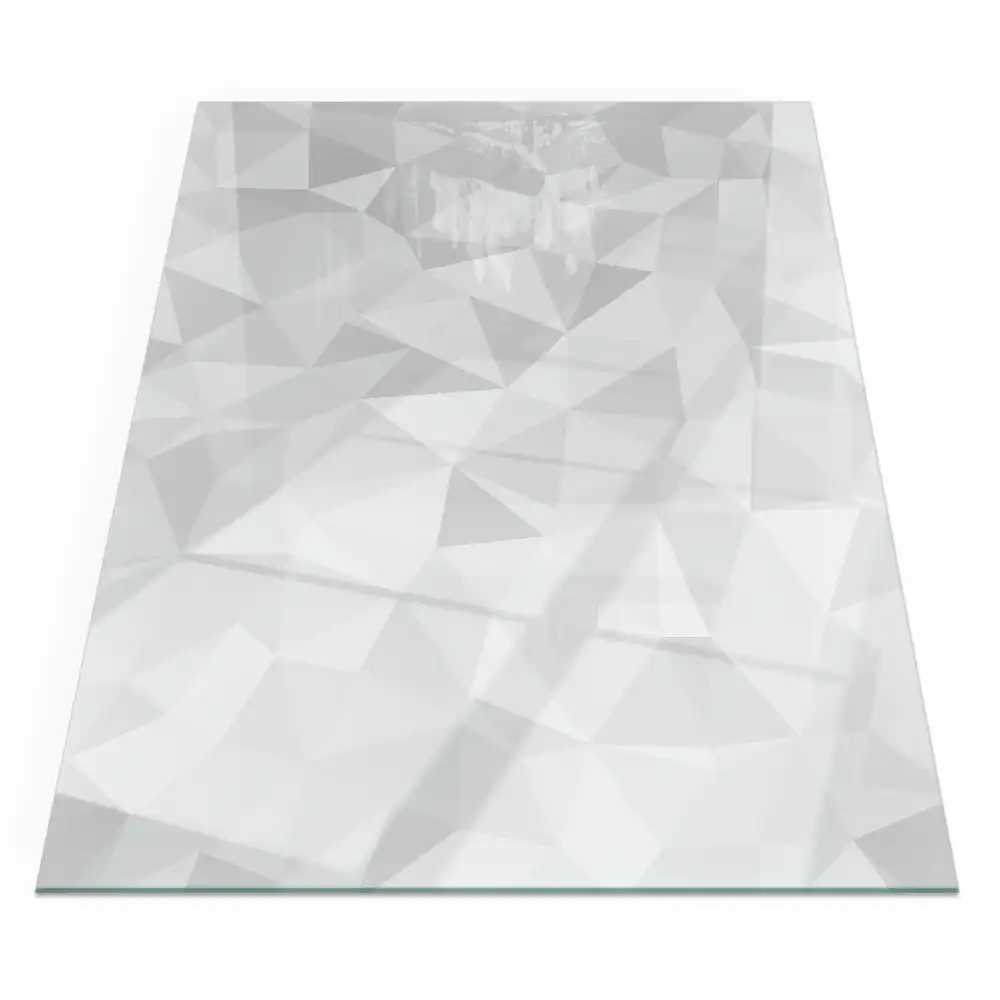 Obdélníková nehořlavá podložka pod kamna abstraktní geometrický vzor