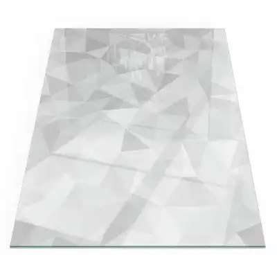 Obdélníková nehořlavá podložka pod kamna abstraktní geometrický vzor