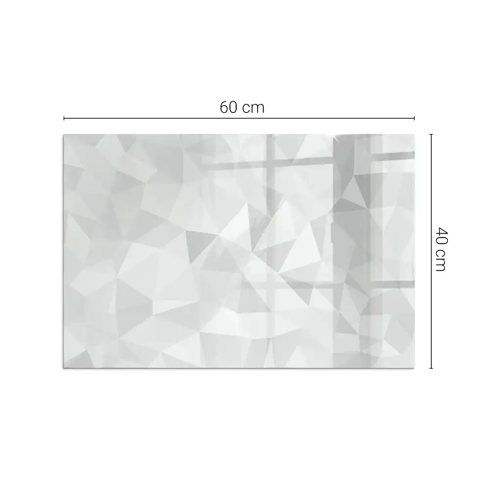 Obdélníková nehořlavá podložka pod kamna abstraktní geometrický vzor