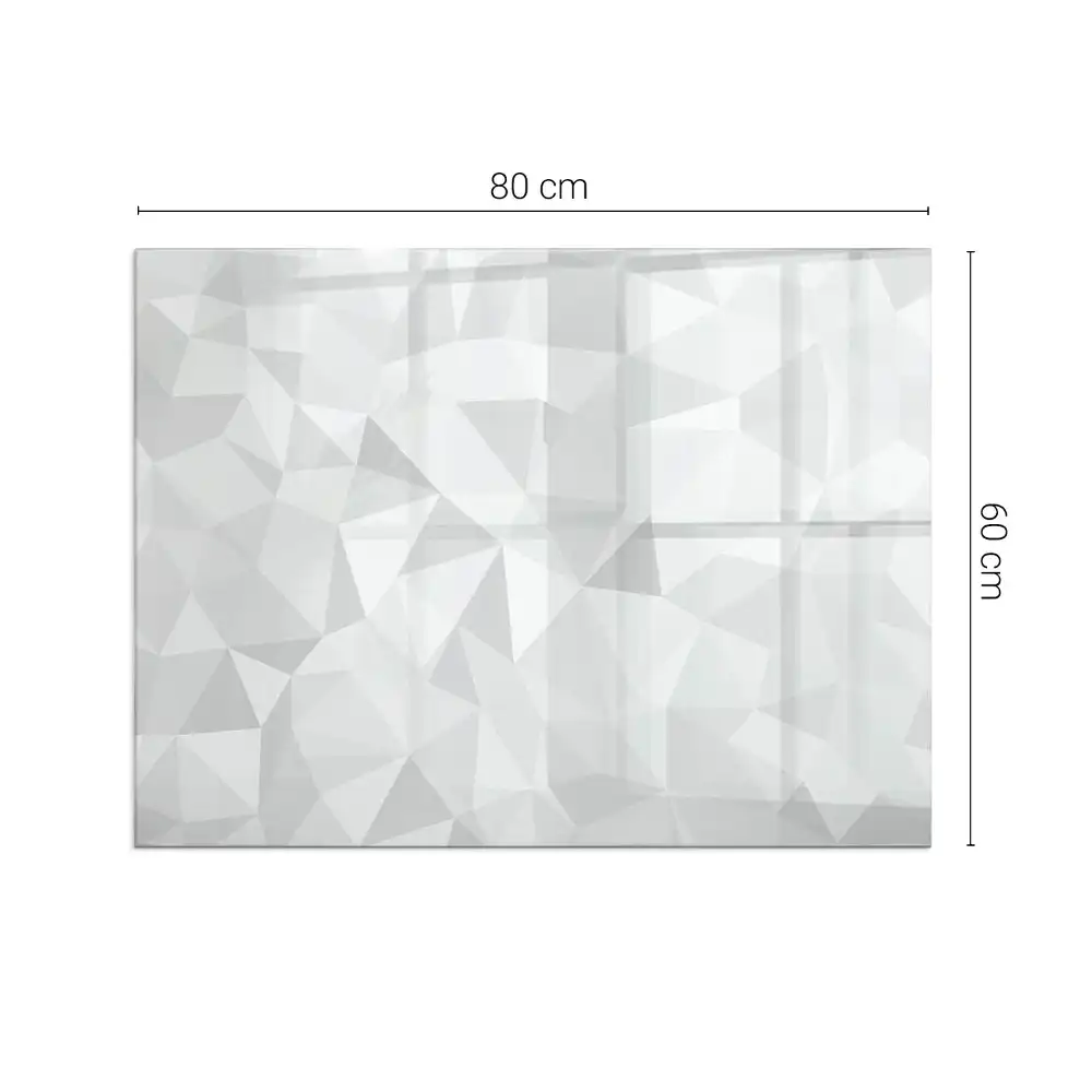Obdélníková nehořlavá podložka pod kamna abstraktní geometrický vzor