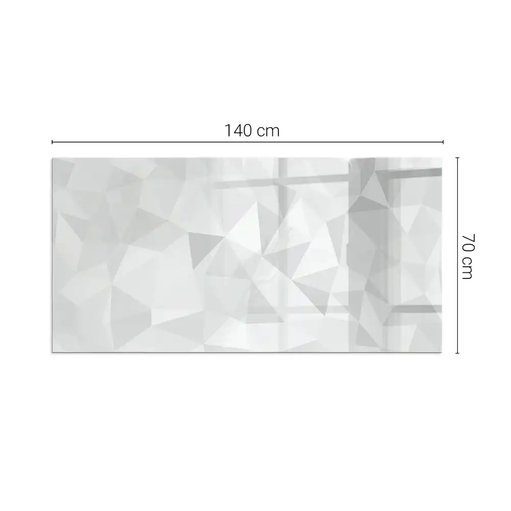 Obdélníková nehořlavá podložka pod kamna abstraktní geometrický vzor