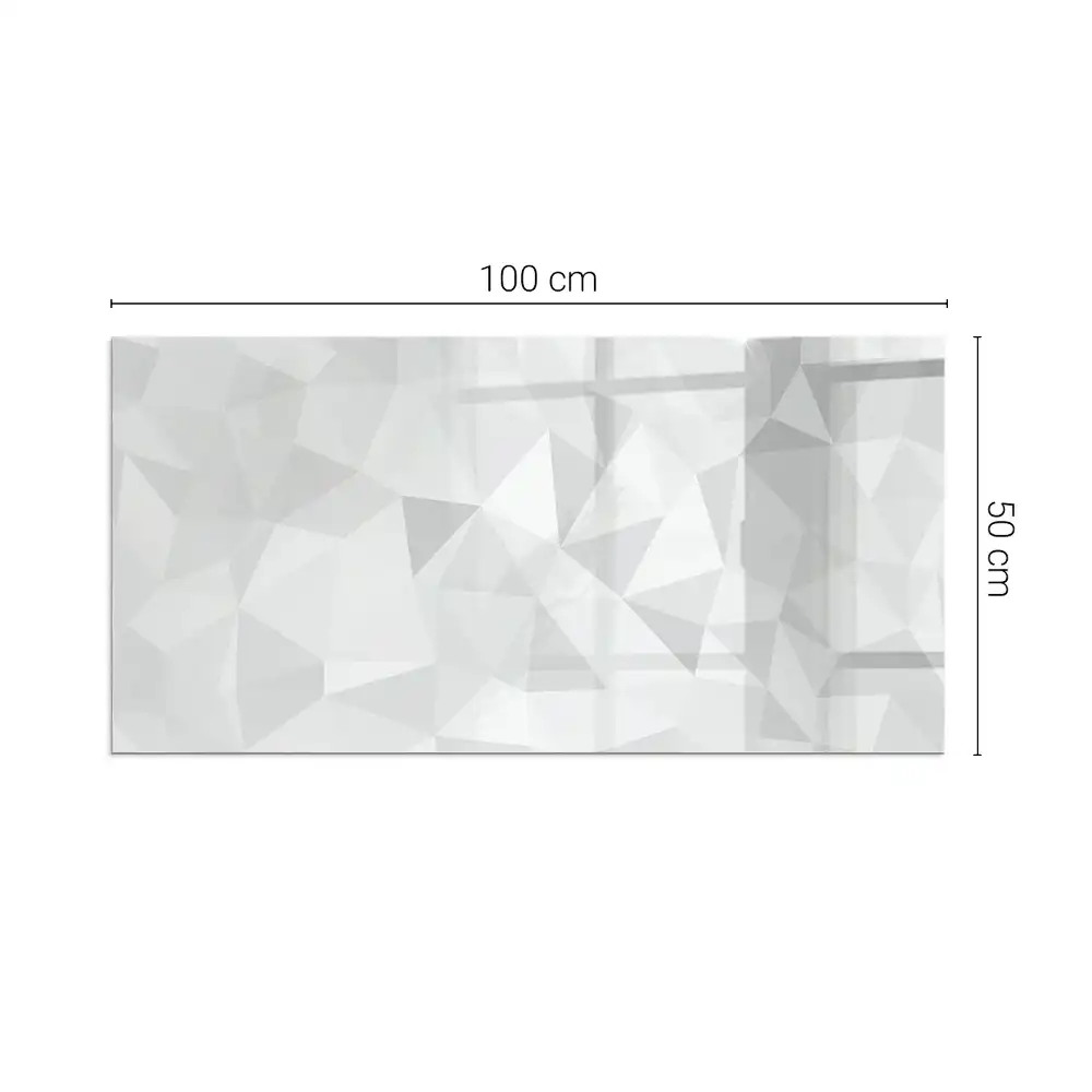 Obdélníková nehořlavá podložka pod kamna abstraktní geometrický vzor