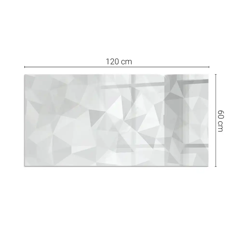 Obdélníková nehořlavá podložka pod kamna abstraktní geometrický vzor