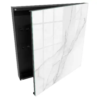 Elegantní box na klíče s jemným mramorovým vzorem