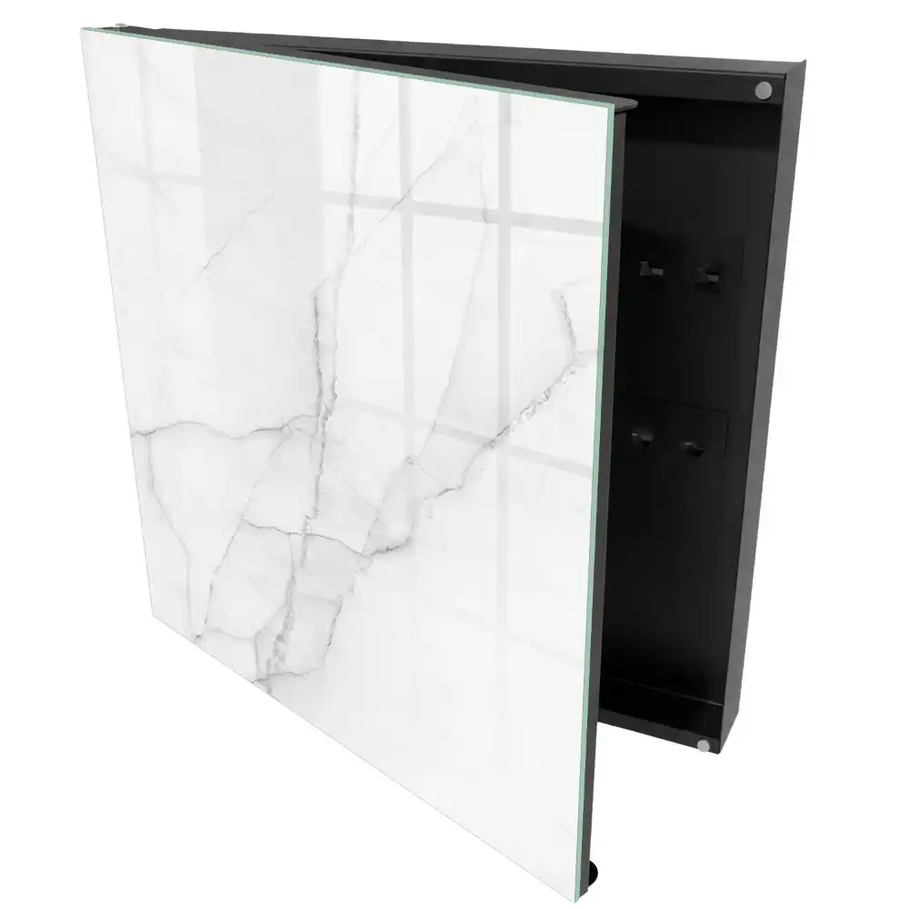 Elegantní box na klíče s jemným mramorovým vzorem