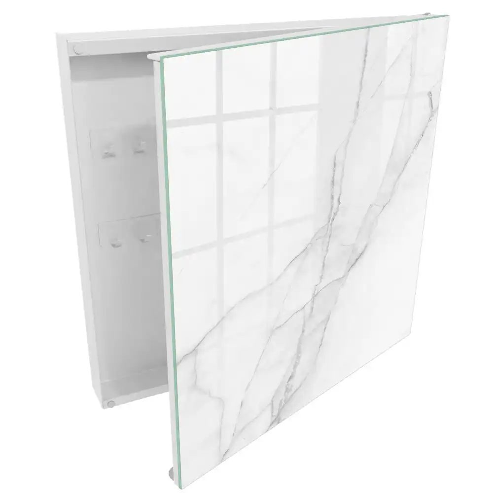 Elegantní box na klíče s jemným mramorovým vzorem