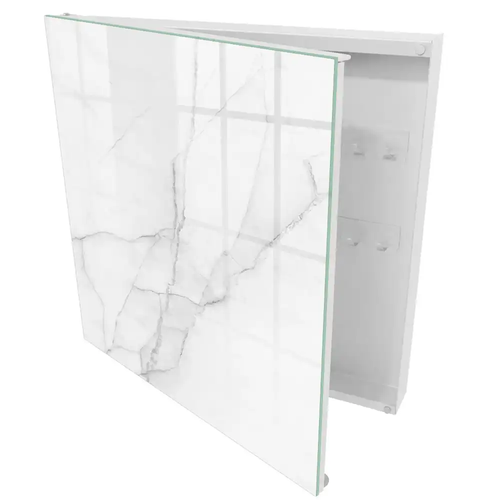 Elegantní box na klíče s jemným mramorovým vzorem