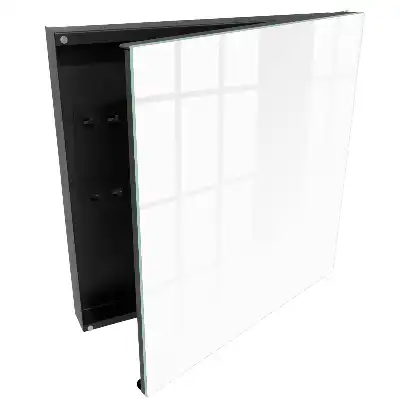 Minimalistický box na klíče v bílé barvě