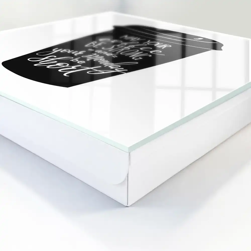 Moderní box na klíče s vtipným nápisem hrnek