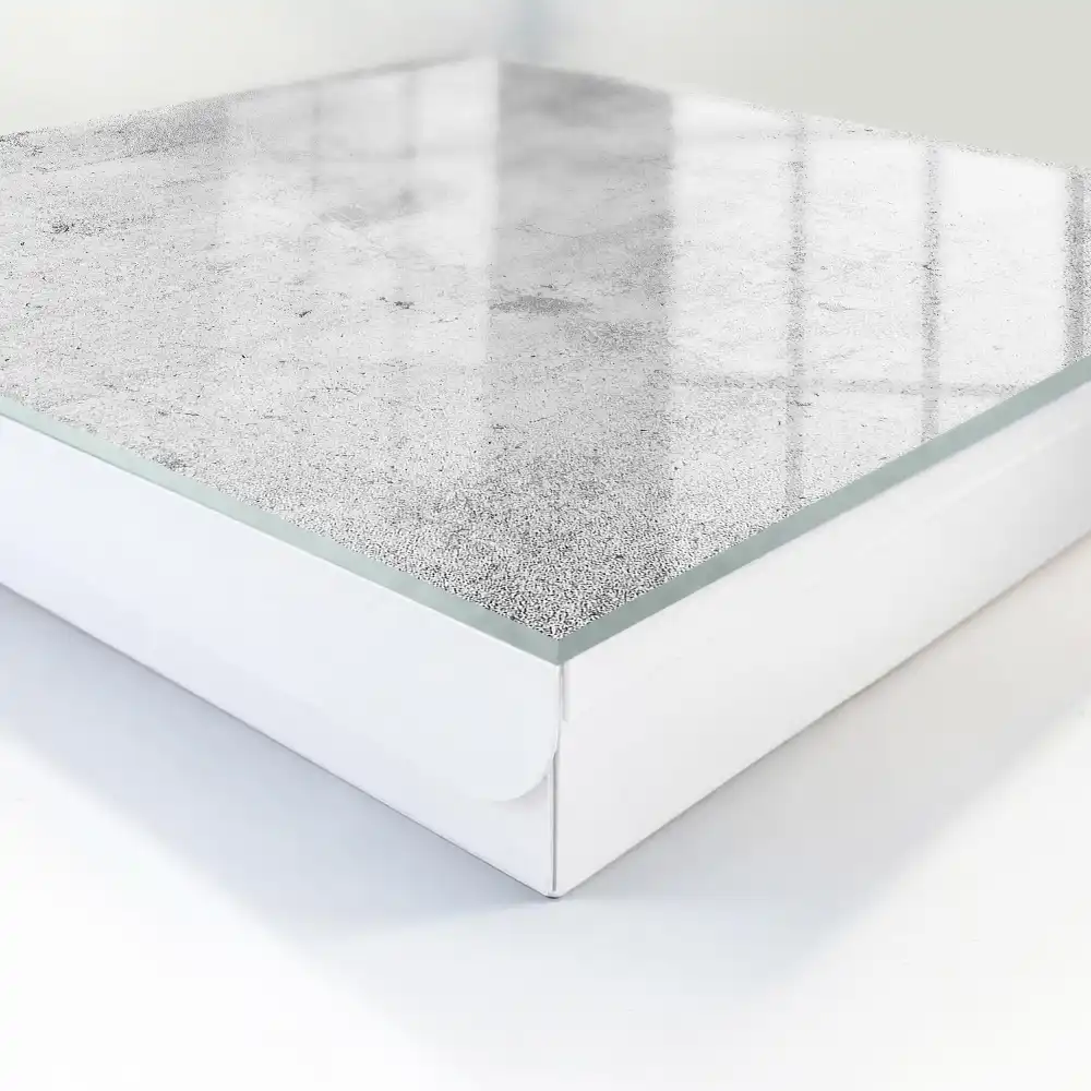 Box na klíče v designu šedého betonu do interiéru