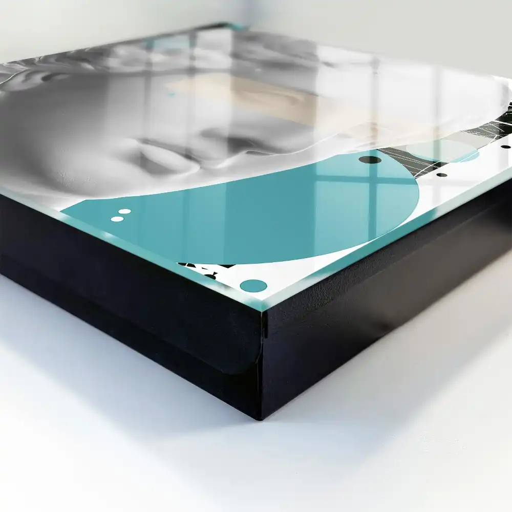 Elegantní sochařský box na klíče s geometrickým designem