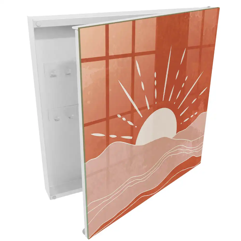 Box na klíče Energie a harmonie v minimalistickém designu