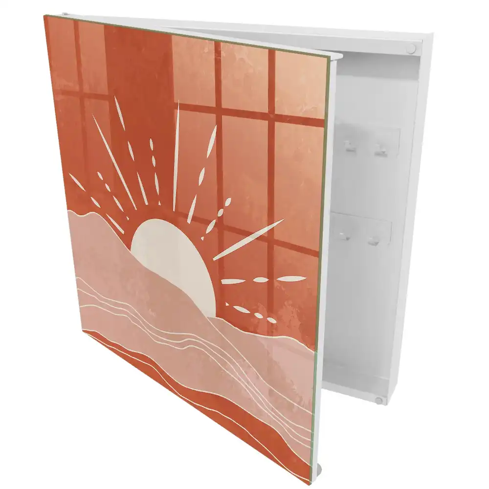 Box na klíče Energie a harmonie v minimalistickém designu