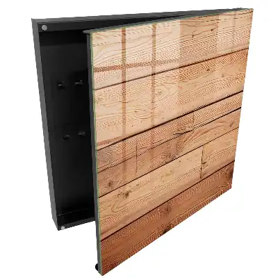 Dřevěný box na klíče v přírodním odstínu