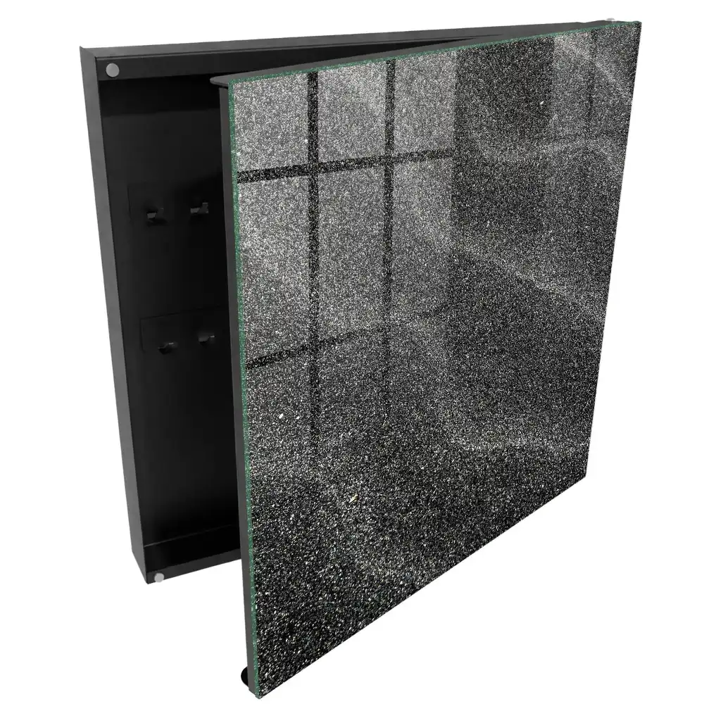 Elegantní schránka na klíče s vlnitým vzorem