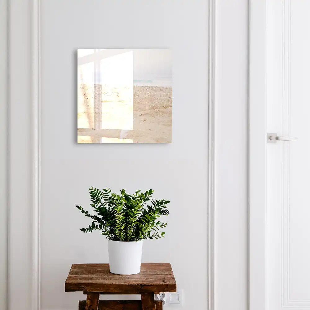 Nástěnná skříňka na klíče motiv pláže s pískem a klidným mořem