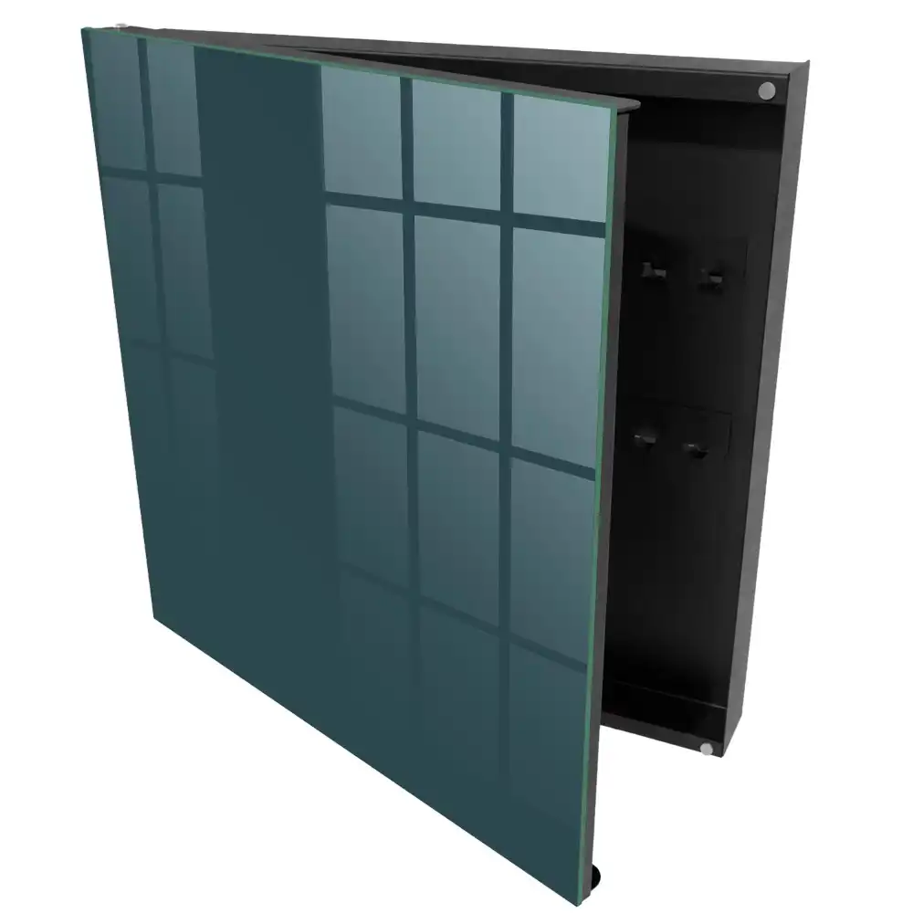 Box na klíče s geometrickým motivem granátu