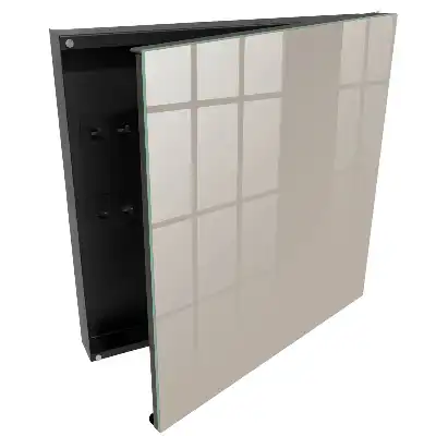 Box na klíče v jemném béžovém odstínu