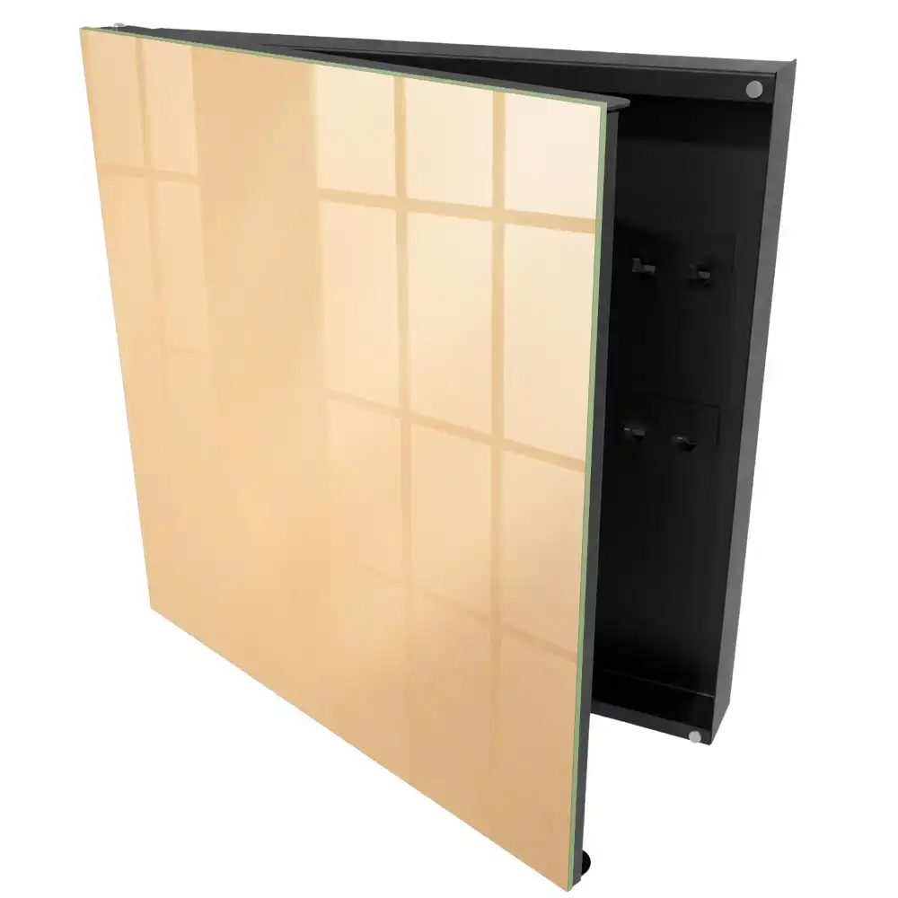 Elegantní minimalistický box na klíče v teplé béžové barvě