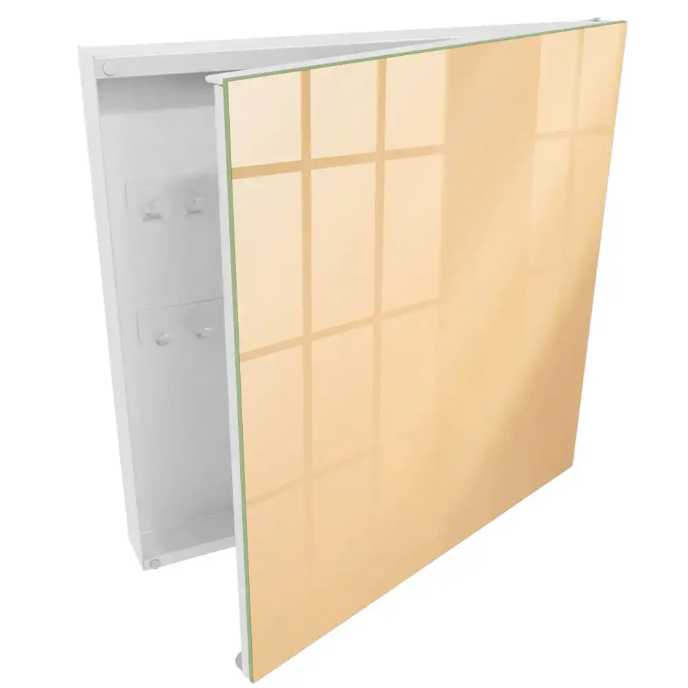 Elegantní minimalistický box na klíče v teplé béžové barvě