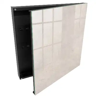 Decentní box na klíče s neutrální strukturou