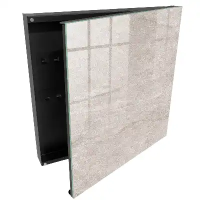 Minimalistický box na klíče s přírodní texturou