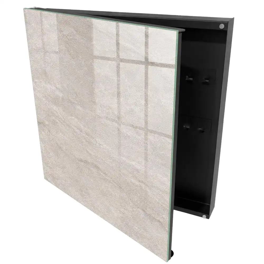 Minimalistický box na klíče s přírodní texturou