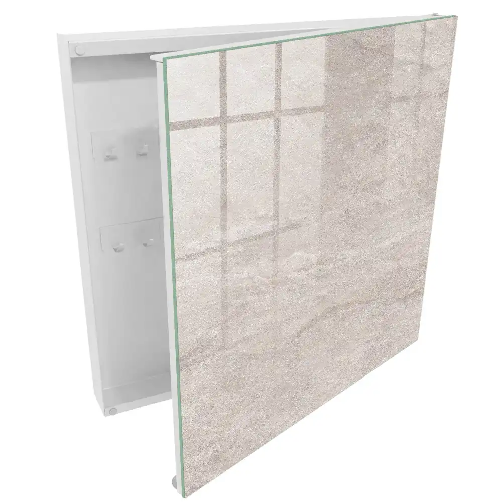 Minimalistický box na klíče s přírodní texturou