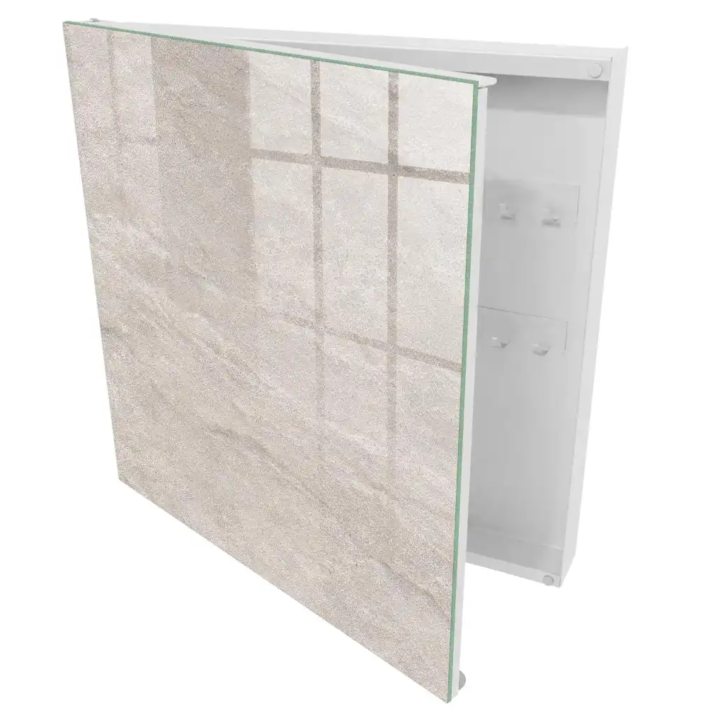 Minimalistický box na klíče s přírodní texturou