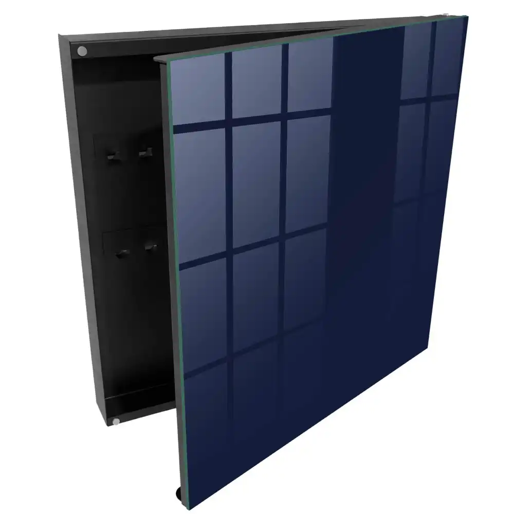 Moderní elegantní box na klíče v tmavě modré barvě
