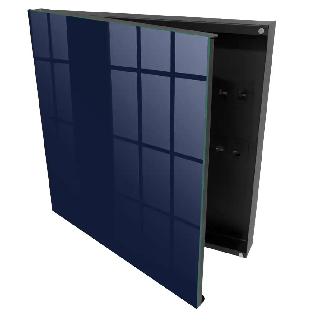 Moderní elegantní box na klíče v tmavě modré barvě