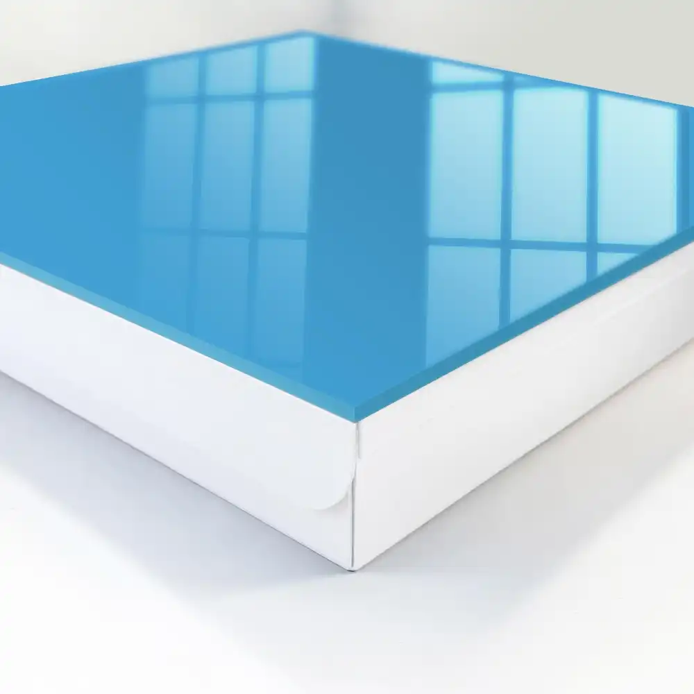 Elegantní box na klíče v modré barvě
