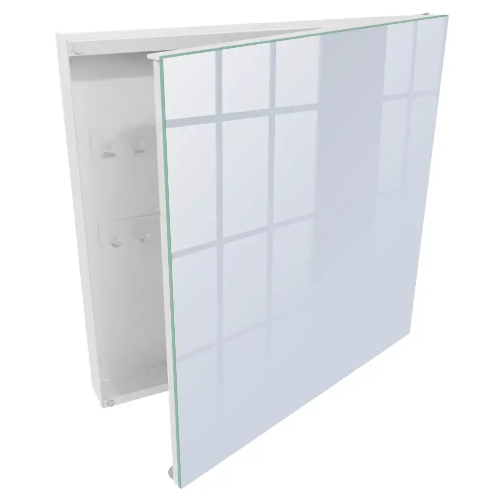 Minimalistický box na klíče Mír harmonie v šedé barvě