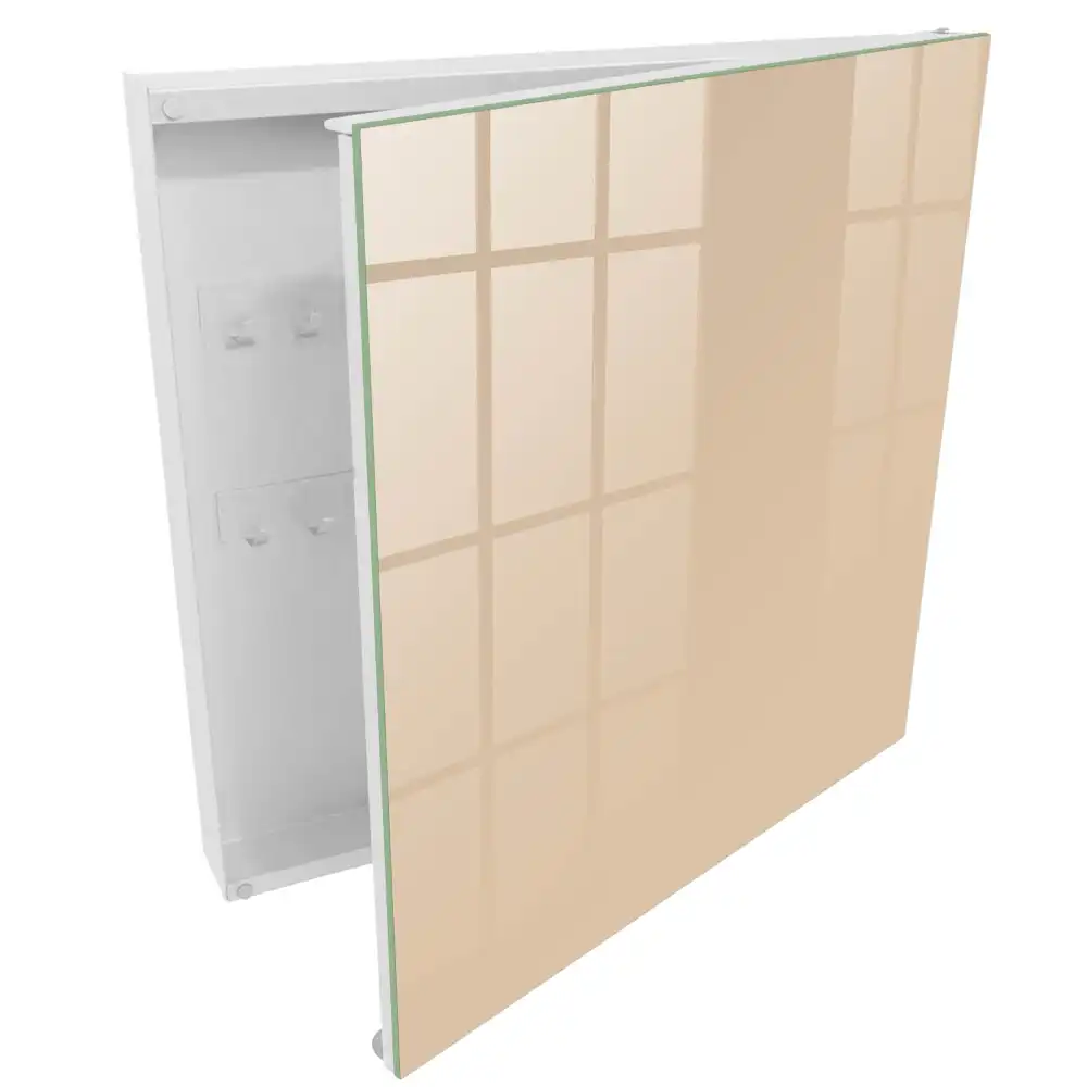 Elegantní box na klíče v teplém béžovém odstínu