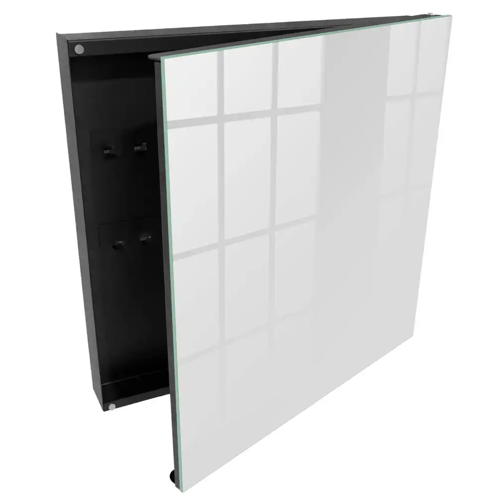 Minimalistická schránka na klíče v šedé barvě