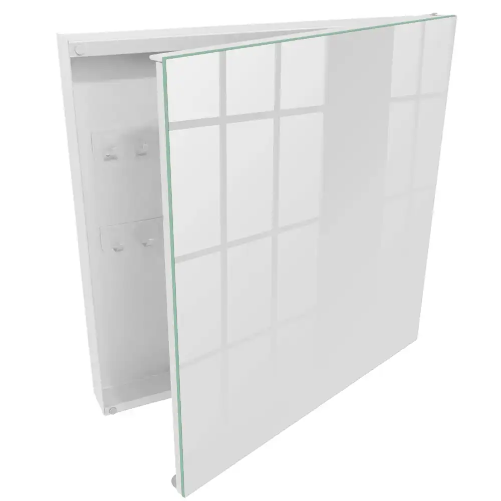 Minimalistická schránka na klíče v šedé barvě
