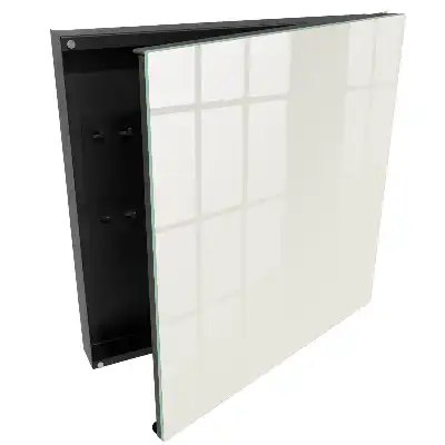 Minimalistický box na klíče v módní šedé barvě