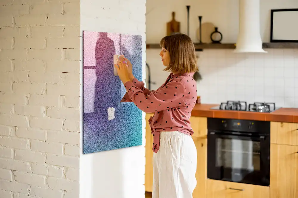 Magnetická popisovací tabule s barevným přechodem