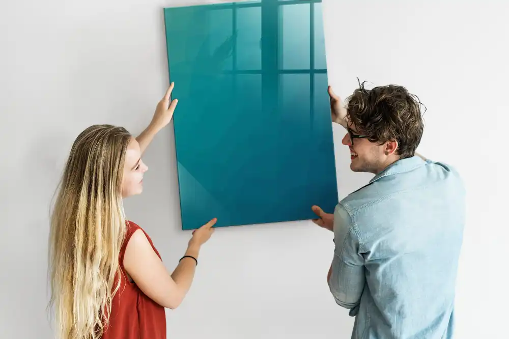 Magnetická popisovací tabule s geometrickými obrazci