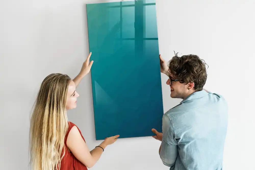 Magnetická popisovací tabule s geometrickými obrazci