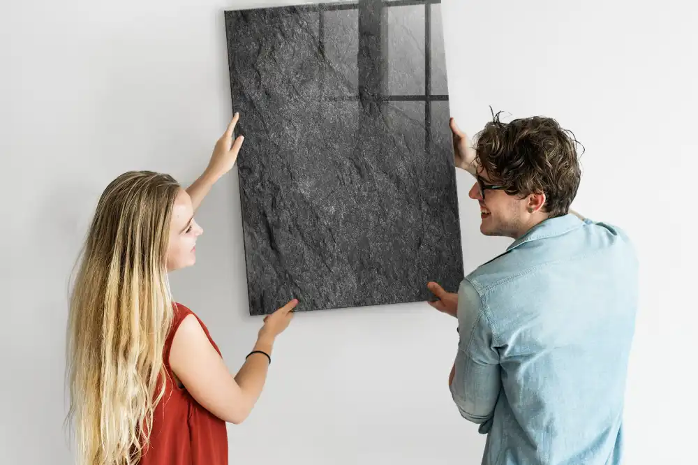 Magnetická kreslicí tabulka s texturou skály