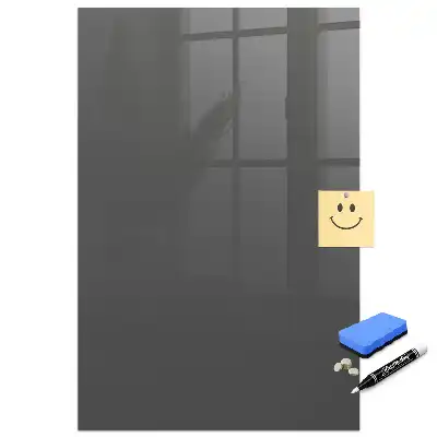 Magnetická popisovací tabule šedá