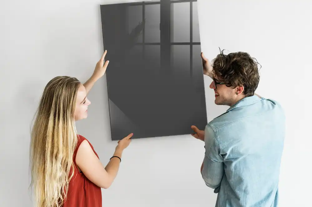 Magnetická popisovací tabule šedá