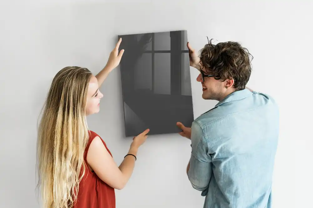 Magnetická popisovací tabule šedá