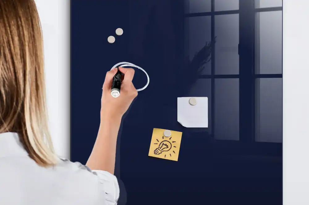 Magnetická popisovací tabule tmavě modrá